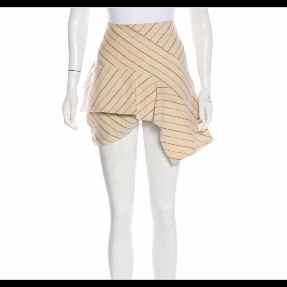 Isabel Marant Asymmetrical Mini Skirt
